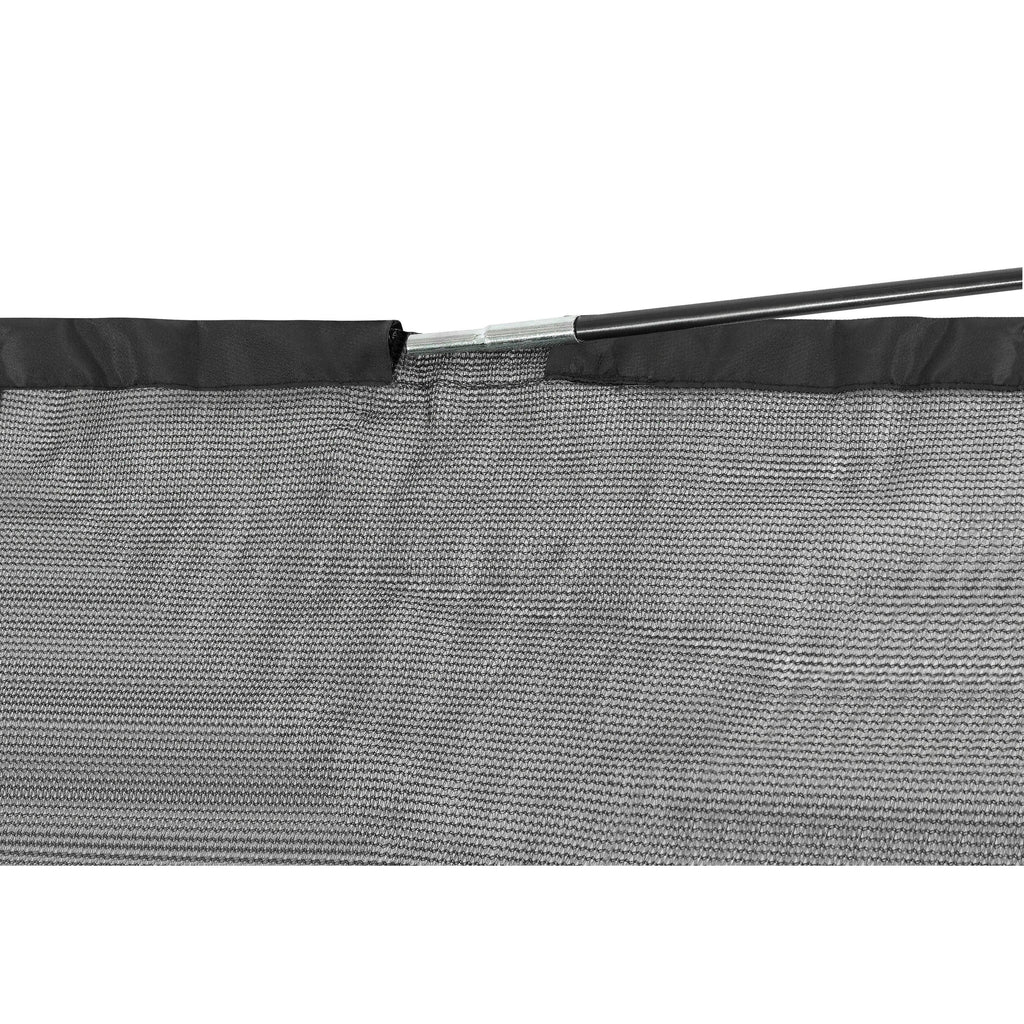 14& Round Replacement Trampoline Safety Net for 4 Curved Poles W432