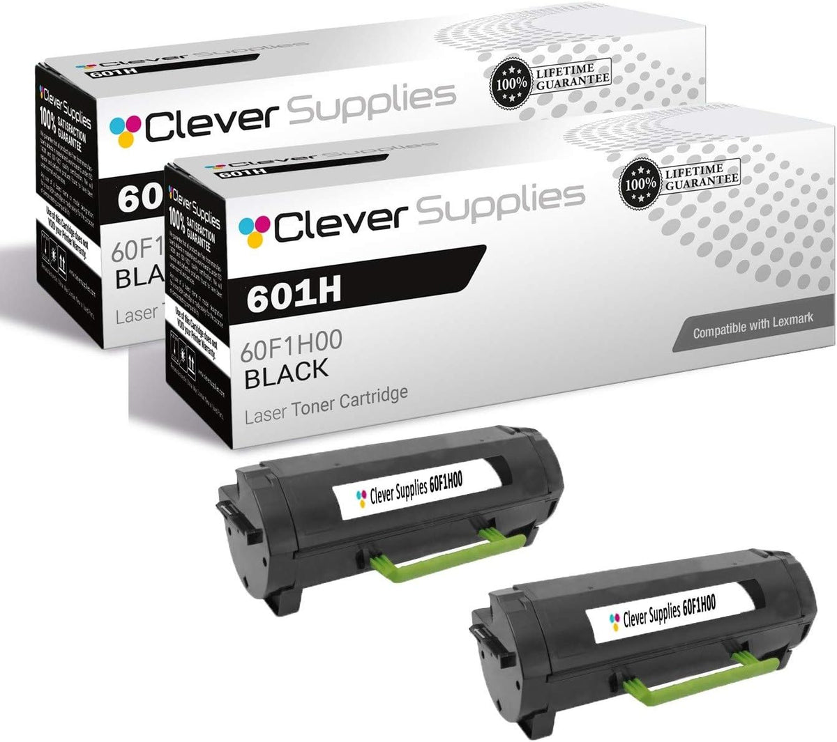 Black Toner Cartridge for Lexmark MX Series N10668