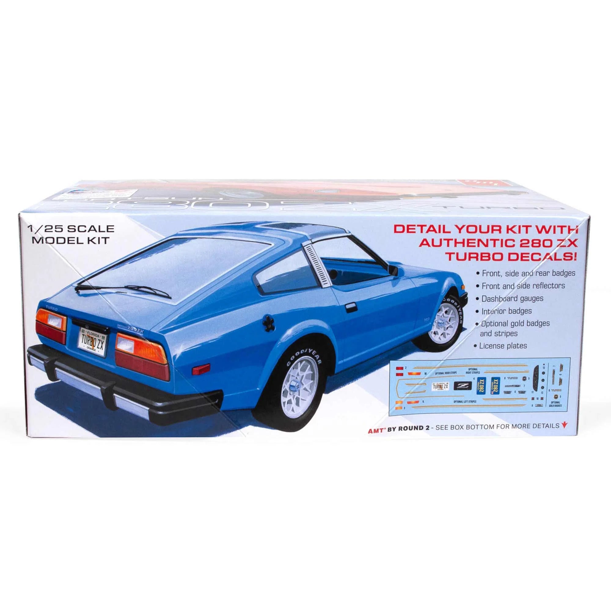 1981 Datsun 280 ZX Turbo Plastics Car/Truck 1/24-1/25 B8746