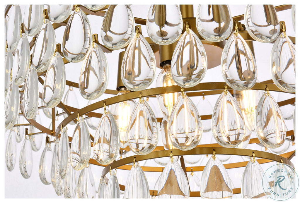 Brass Flush Mount E3129