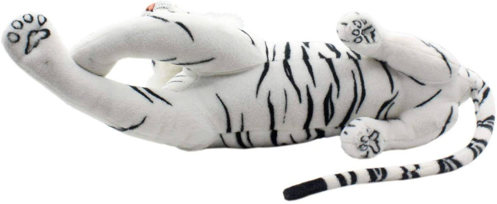 White 18 inch Giant Plush Tiger D656