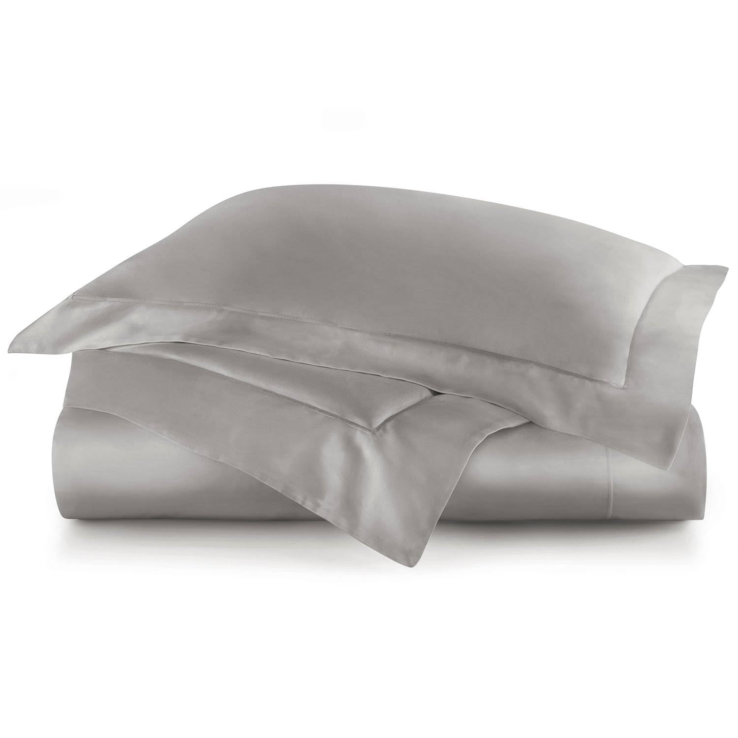 Pewter Sateen Duvet Cover, Queen Z75561