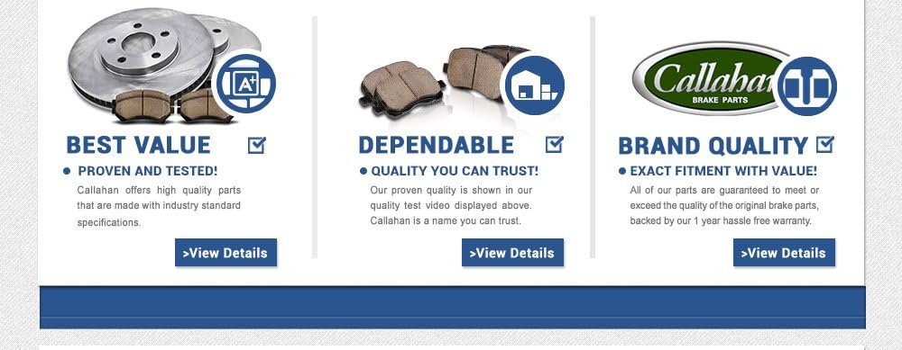 Premium OE 4 Lug Brake Disc Rotors + Ceramic Brake Pads + Clips H733541