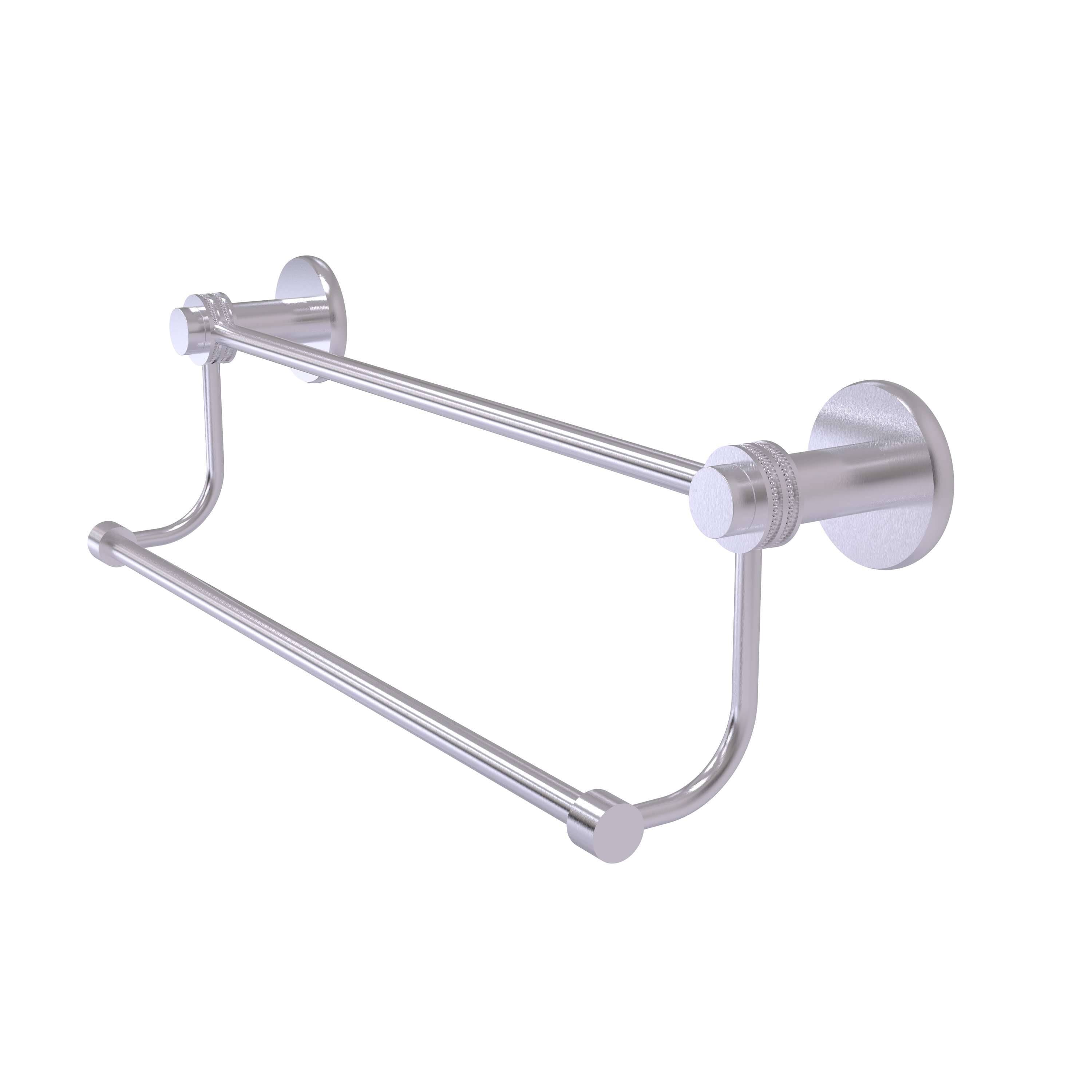 Satin Chrome 18 inch Double Towel Bar Y2912