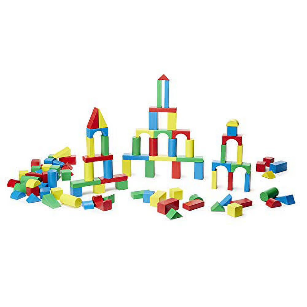 200 Blocks Wooden Building Block Set R19447