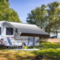 Black Strip 18 Feet Vinyl RV Awning Replacement D475