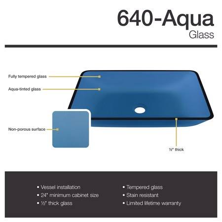 Aqua Chrome Vessel Faucet Ensemble E26768