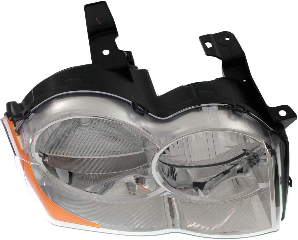 Passenger Side Halogen Headlight Assembly for Jeep Grand Cherokee 2008 2010 P23537