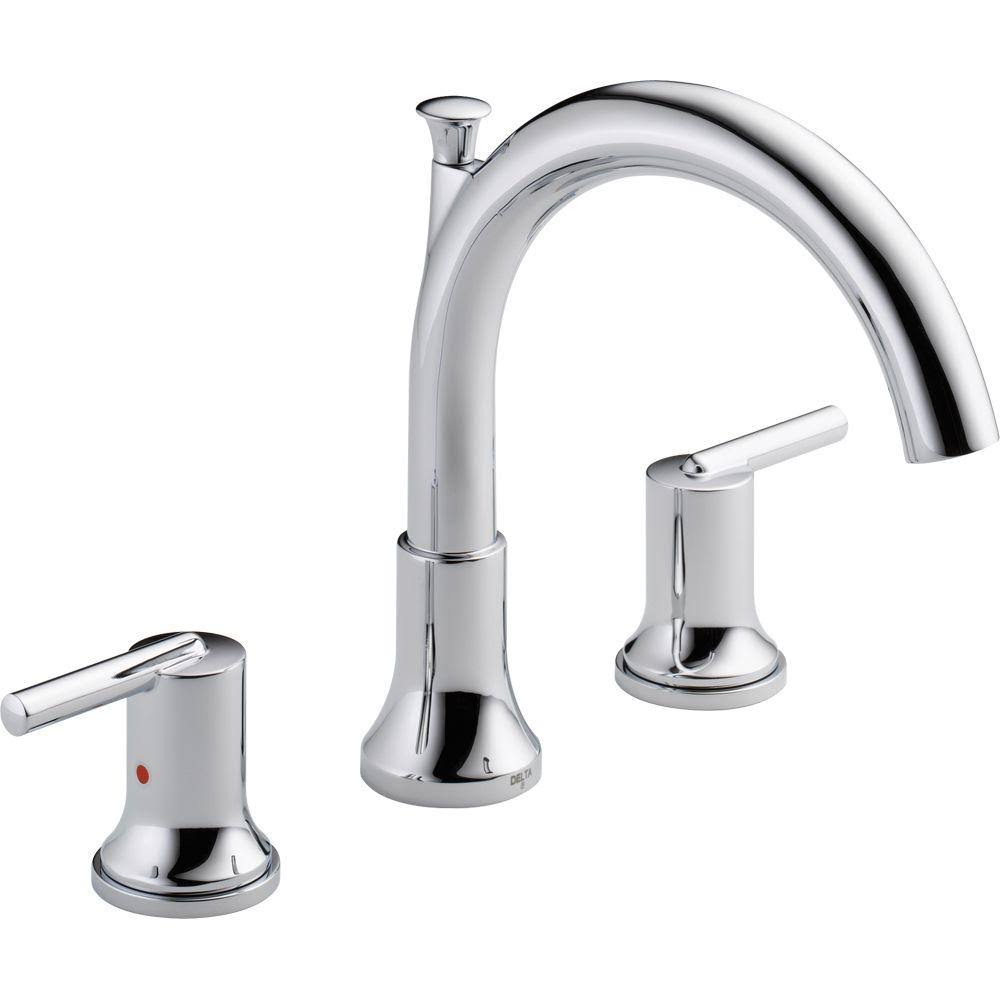 Chrome 2-Handle Roman Tub Faucet L6560