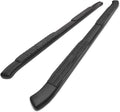 Black Texture Side Bars for Ford Ranger Super Cab Pickup (2pcs) G355