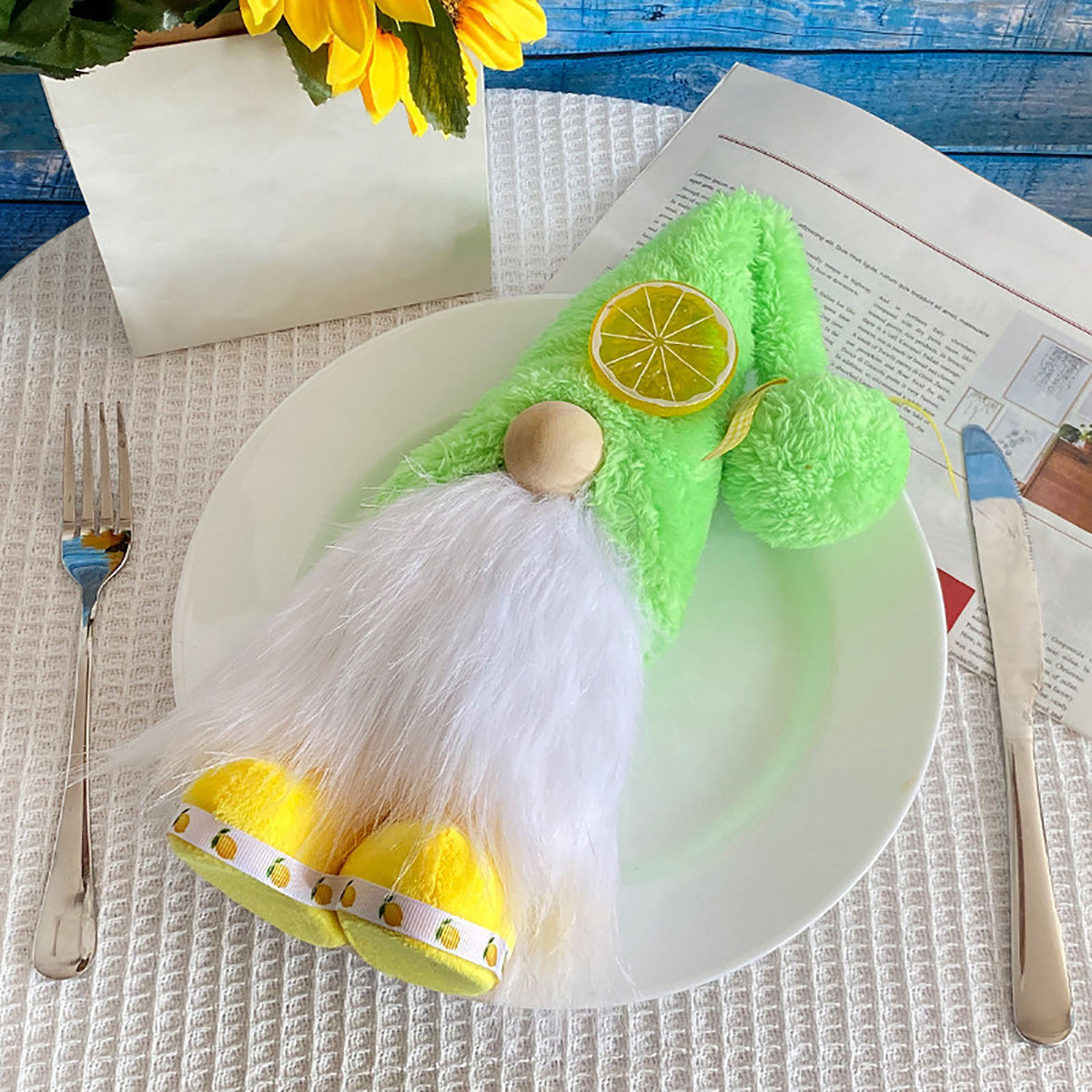 Lemon Doll Plush Dwarf Doll P532