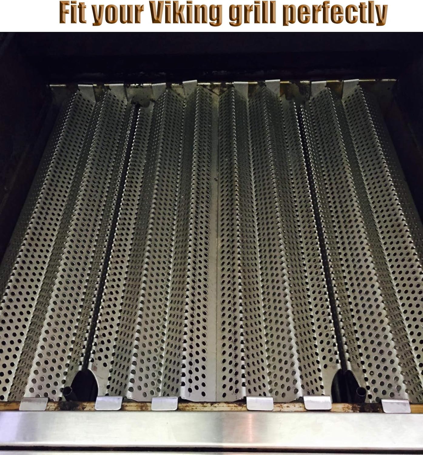Stainless Steel Heat Plates Replacement Parts, 8PCS V476