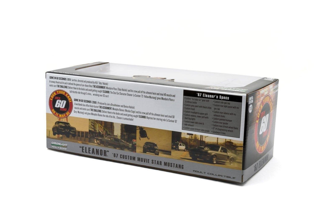 1967 Ford Mustang Eleanor Vehicle (1:18 Scale) Z6970