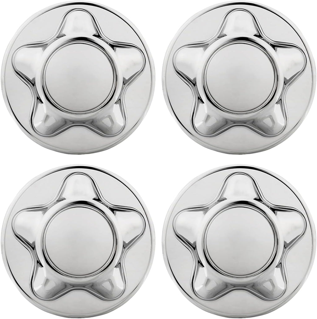 4 Pcs Chrome Wheel Center Hub Caps for Alloy Rim T5247
