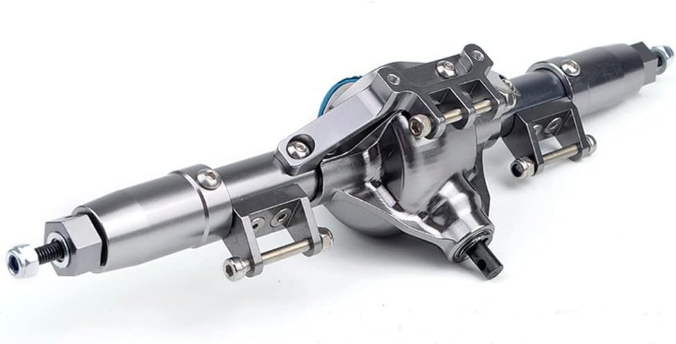 Rock Crawler Axle Front and Rear Portal Axles Complete Metal Alloy Pack of 2 D37811
