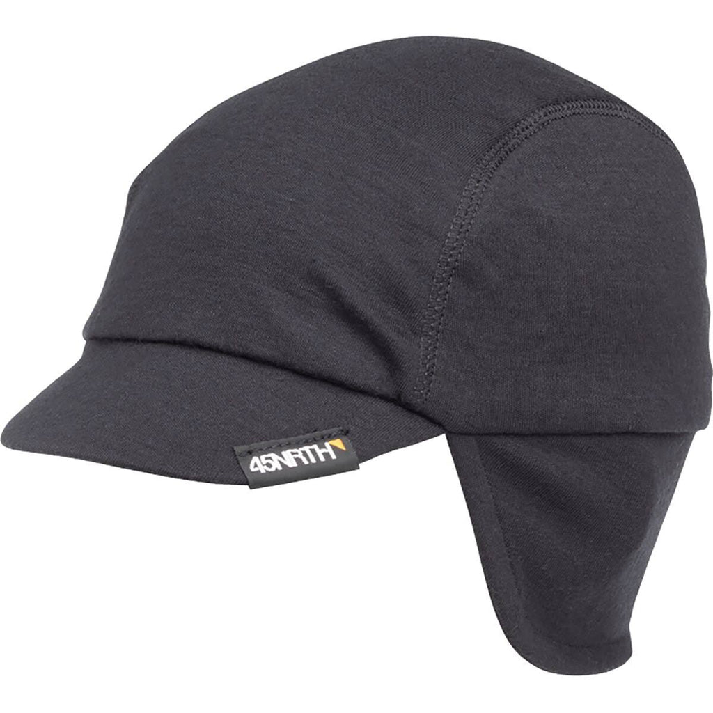 Black Cycling Cap T7398
