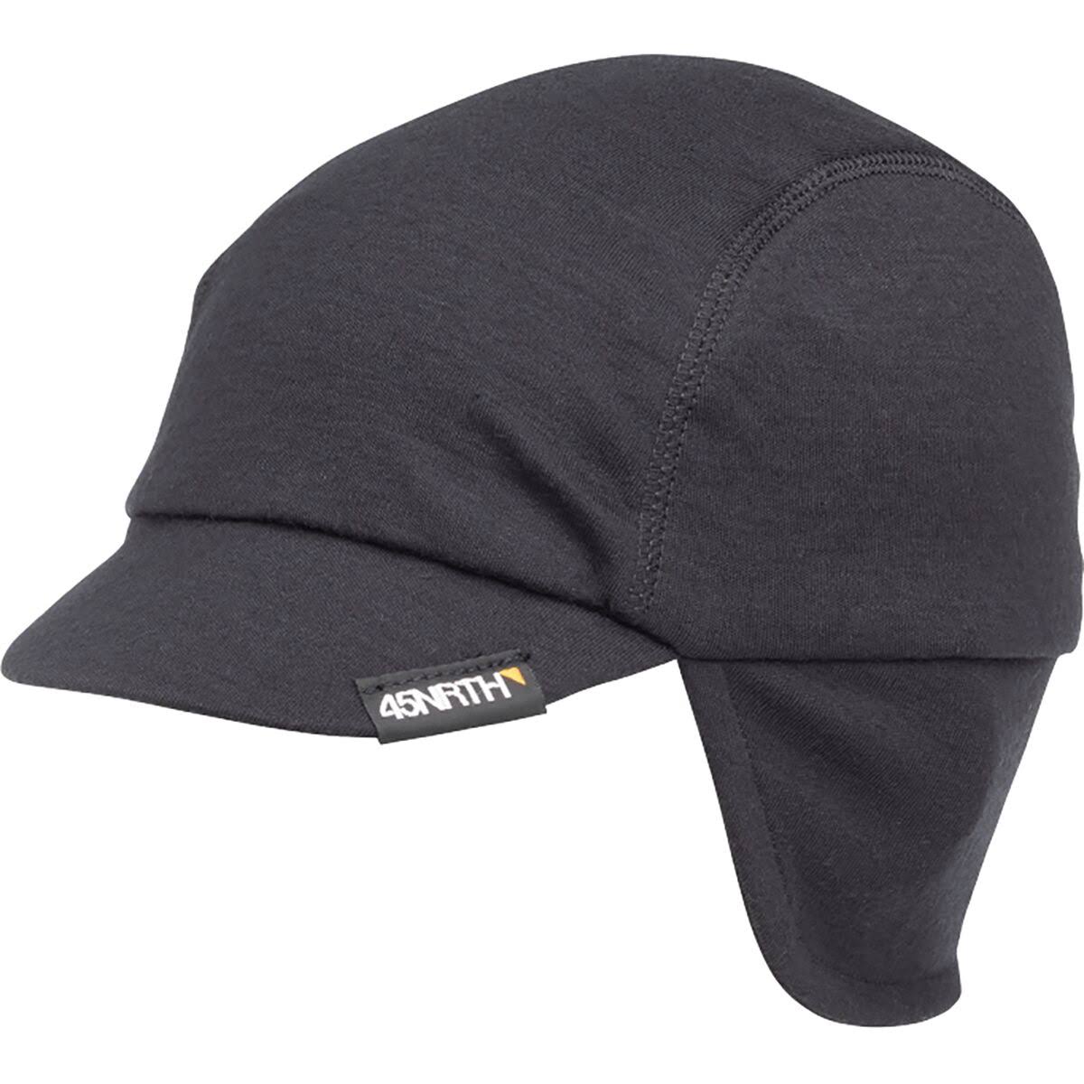 Black Cycling Cap T7398