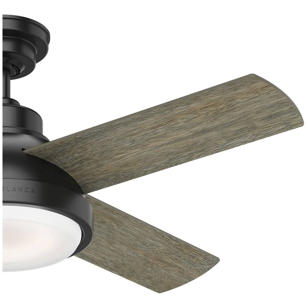 Matte Black LED Ceiling Fan G9255