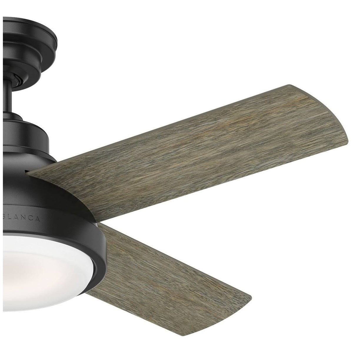 Matte Black LED Ceiling Fan G9255