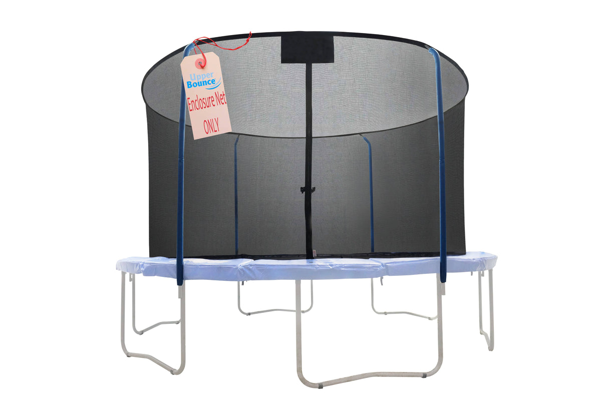 14& Round Replacement Trampoline Safety Net for 4 Curved Poles W432