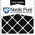 20x20x1 Carbon Pleated Air Filters, 2 Piece H591583