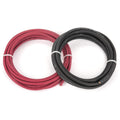 4 Gauge Extra Flexible Welding Cable 600 Volt 20 Feet Black Red Pack of 2 S148