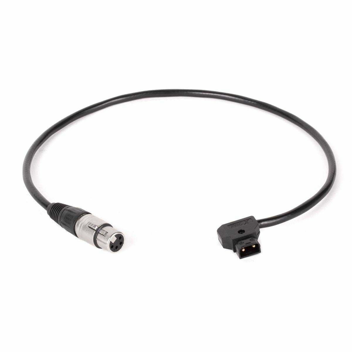 D-Tap to 4-Pin XLR Female Straight Power Cable O612944