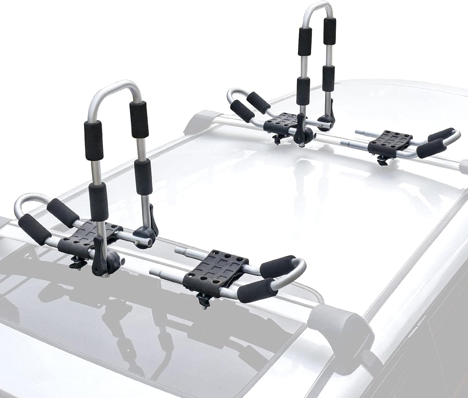 Black Rooftop Kayak Rack 4pcs/Set S43720
