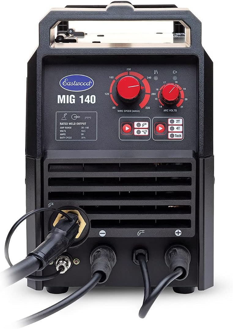 140 Amp MIG Welder 120V Tweco-Style Torch B9623