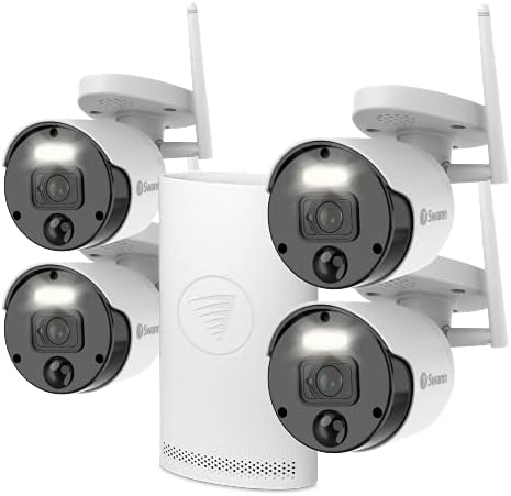 4 Camera 4 Channel 1080p Wi-Fi NVR Security System with 1TB HDD Z38580