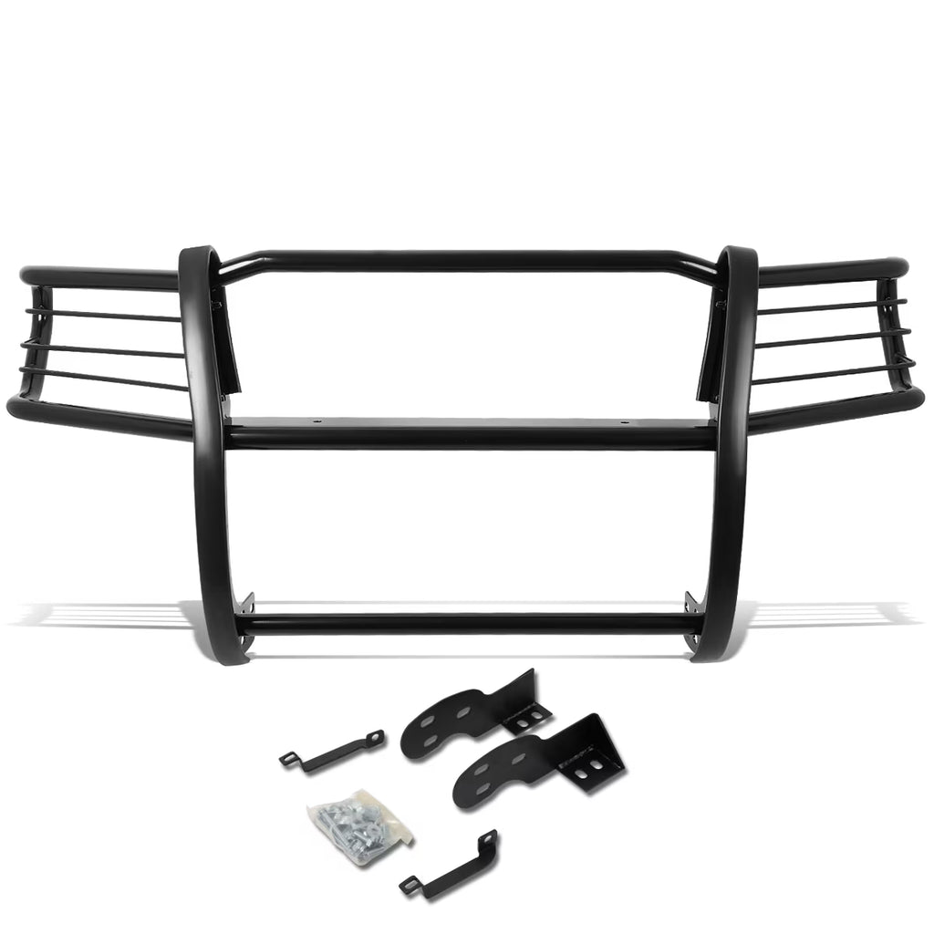 Front Bumper Protector Brush Grille Guard (Black) S398
