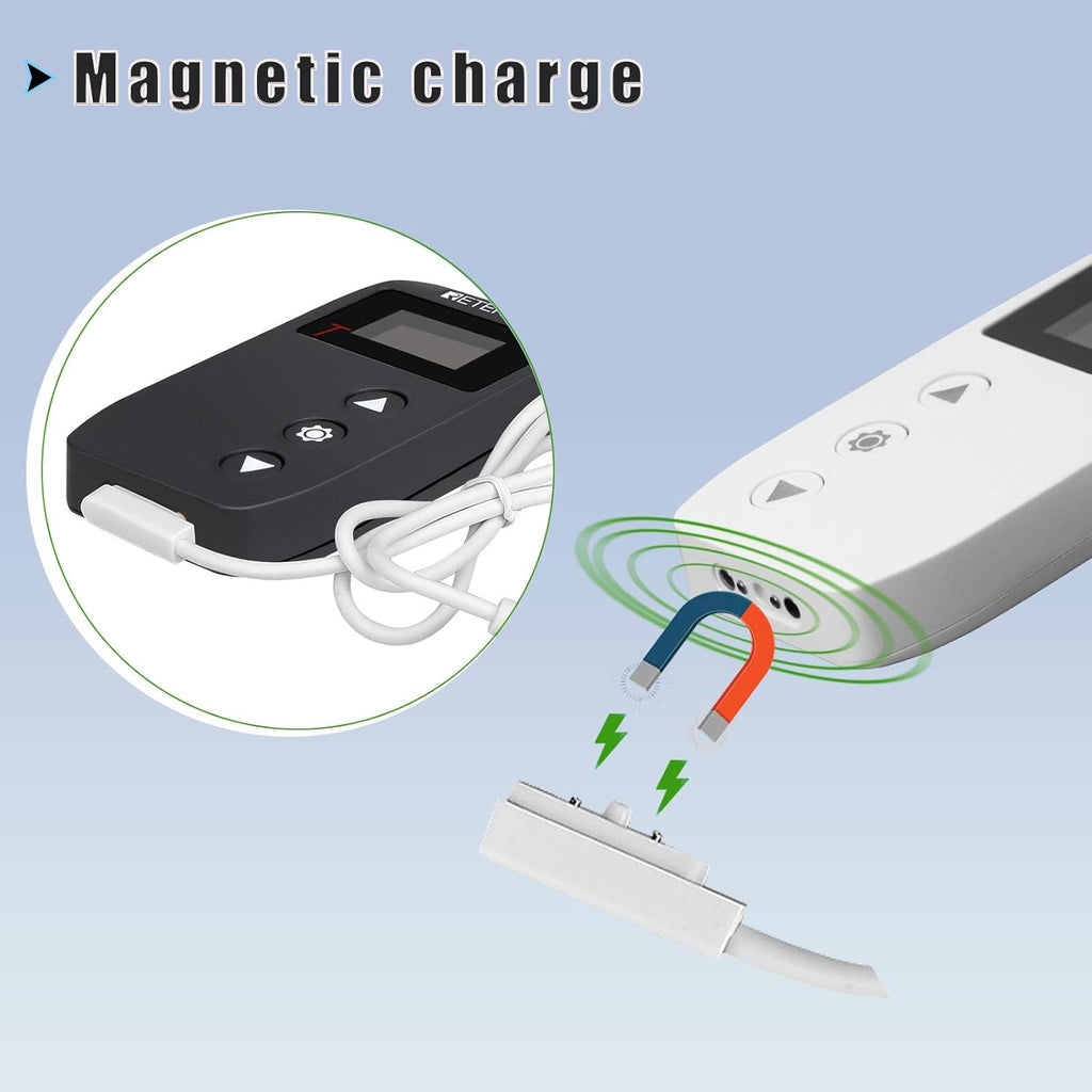 Wireless Tour Guide System with Magnetic Charging, 328ft Long Range, AUX MIC Dual Input Y58109