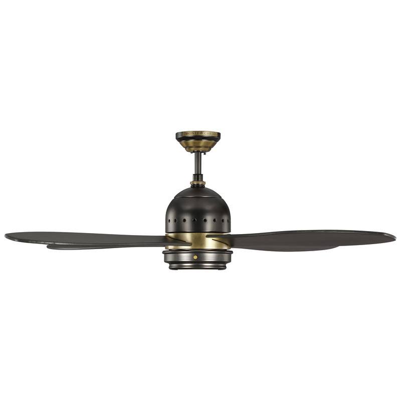 Polished Nickel 56-Inch Ceiling Fan U328