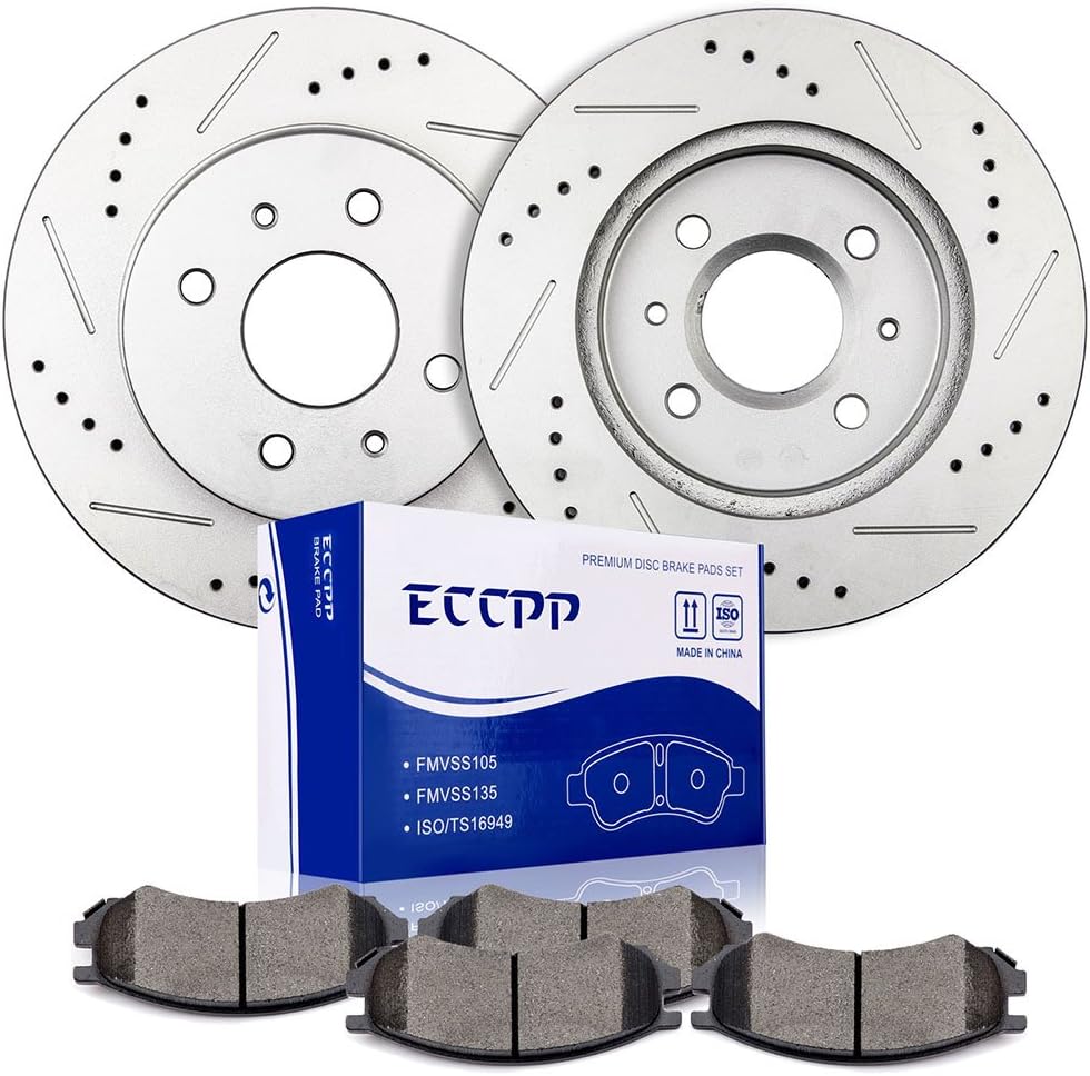 Front Brake Pads and Rotors Kit B143