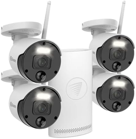 4 Camera 4 Channel 1080p Wi-Fi NVR Security System with 1TB HDD Z38580