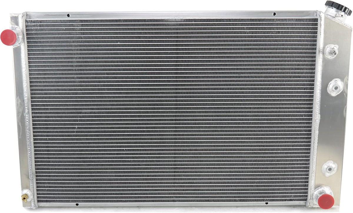 3 Row Core Radiator with Shroud Fans for Chevrolet GMC Pickup Truck P63866