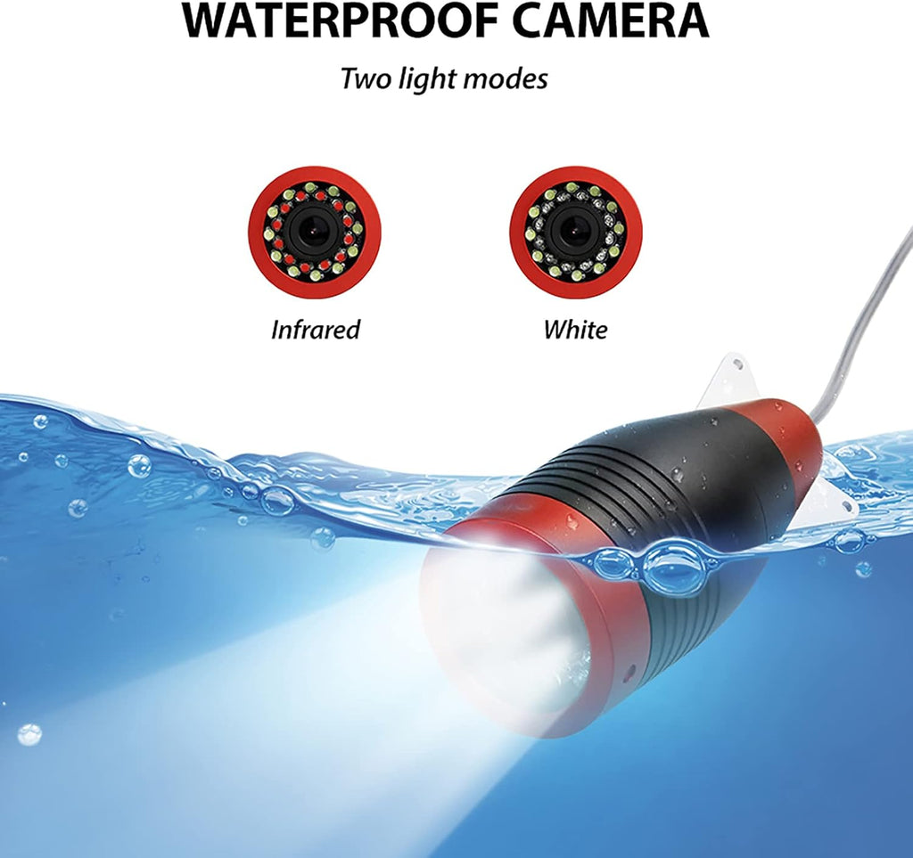 Underwater Fishing Camera with 4.3 Inch IPS Screen 1000TVL 30m Cable D457900