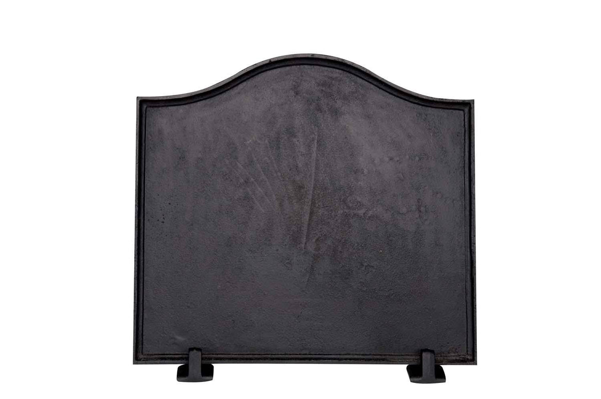 Black Cast Iron Fireback N6200