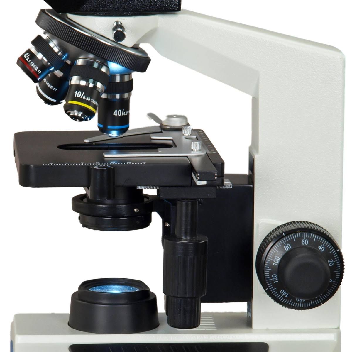 40X-2000X Built-in 3.0MP Digital Camera Compound LED Binocular Microscope with Vinyl Carrying Case L291193