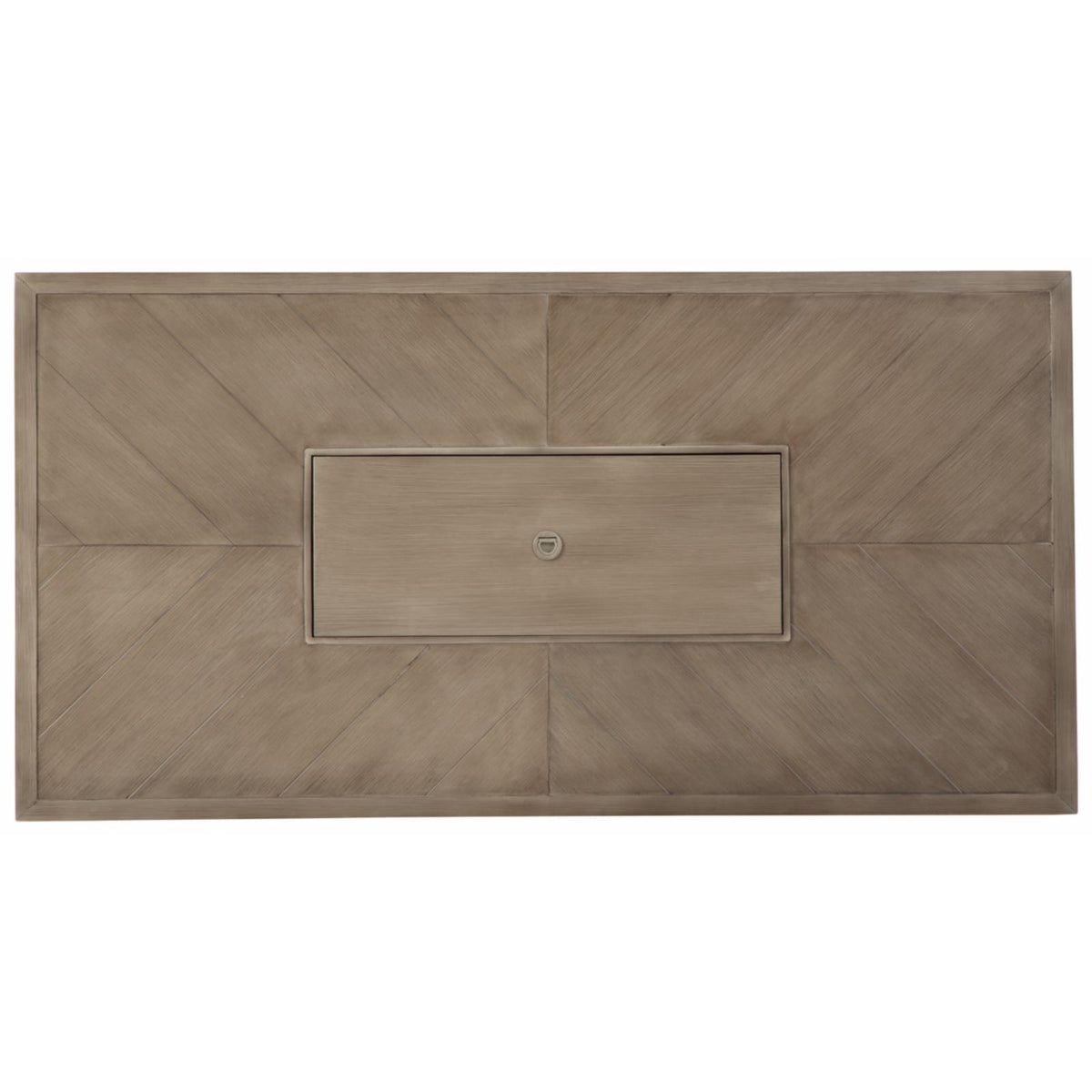 Rectangular Fire Pit Table in Beige X521550