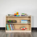 Wooden 2 Section School Classroom Storage Cabinet W6341