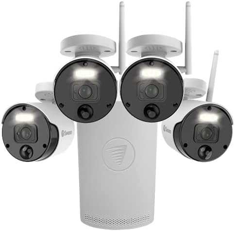 4 Camera 4 Channel 1080p Wi-Fi NVR Security System with 1TB HDD Z38580