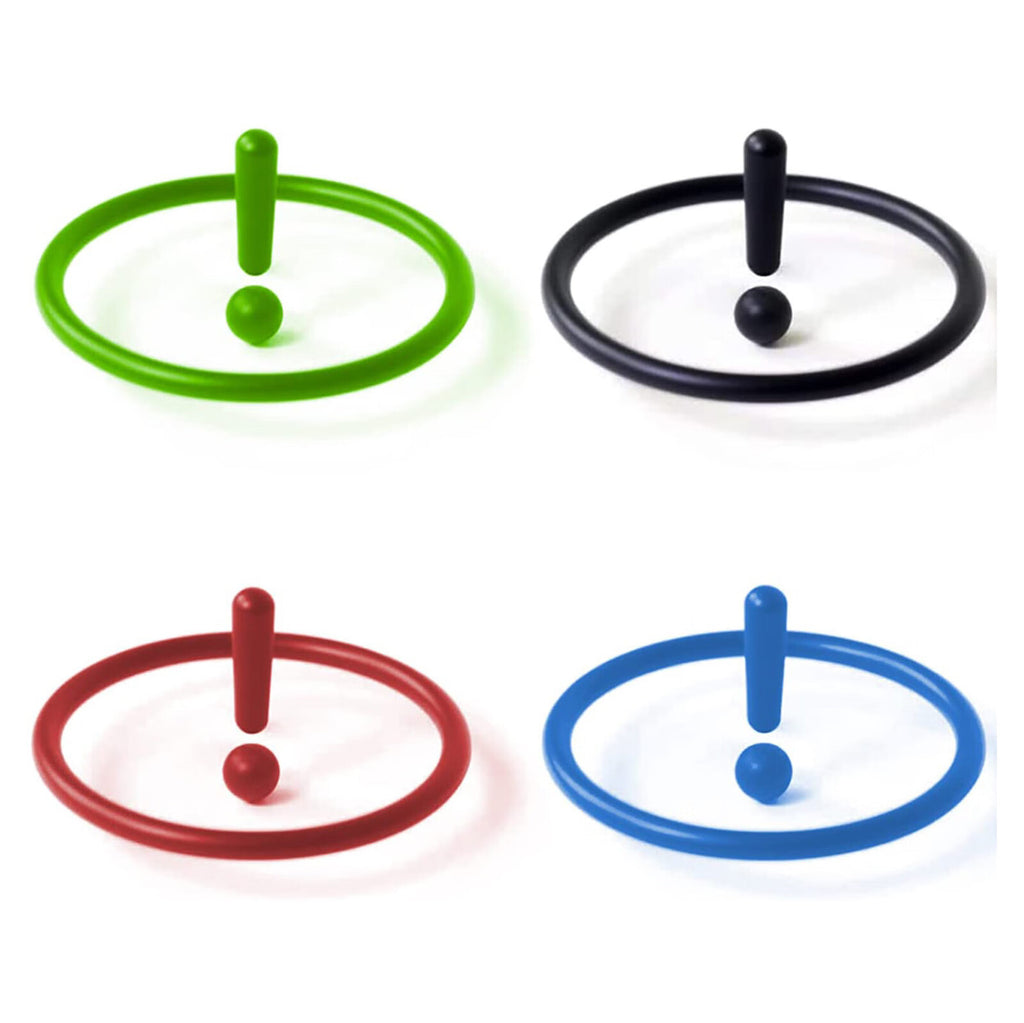 4 Pcs Plastic Spinning Tops J78418