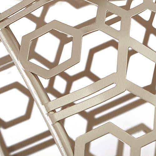 Gold Nesting Side Table Set of 2 D9504