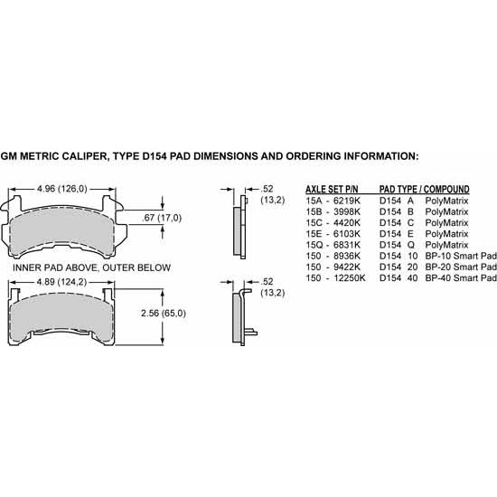 Polished Caliper P246