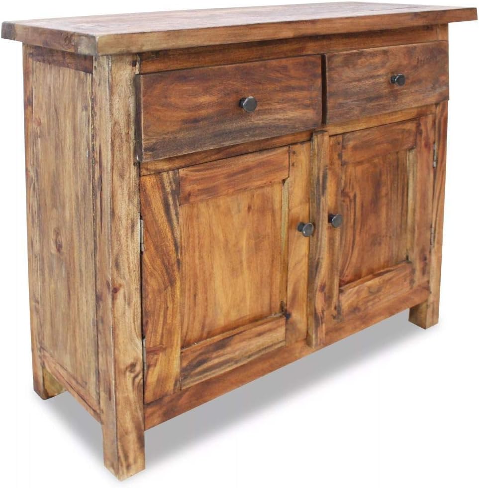 Wooden Sideboard with 2 Drawers Q5438