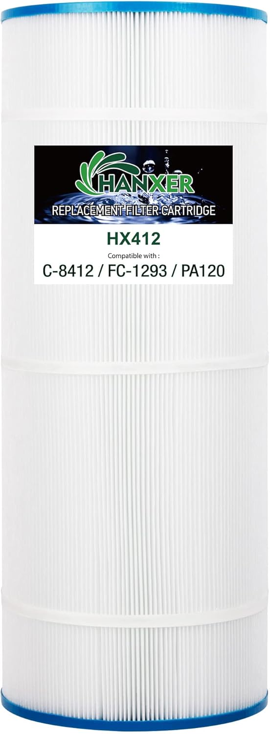 120 Sq.Ft Swimming Pool Filter Cartridge, Pack of 2 H3389