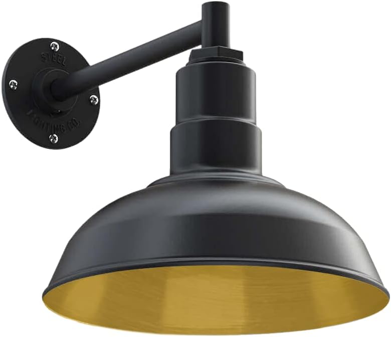 Galvanized Outdoor Wall Mounted Barn Light T74791