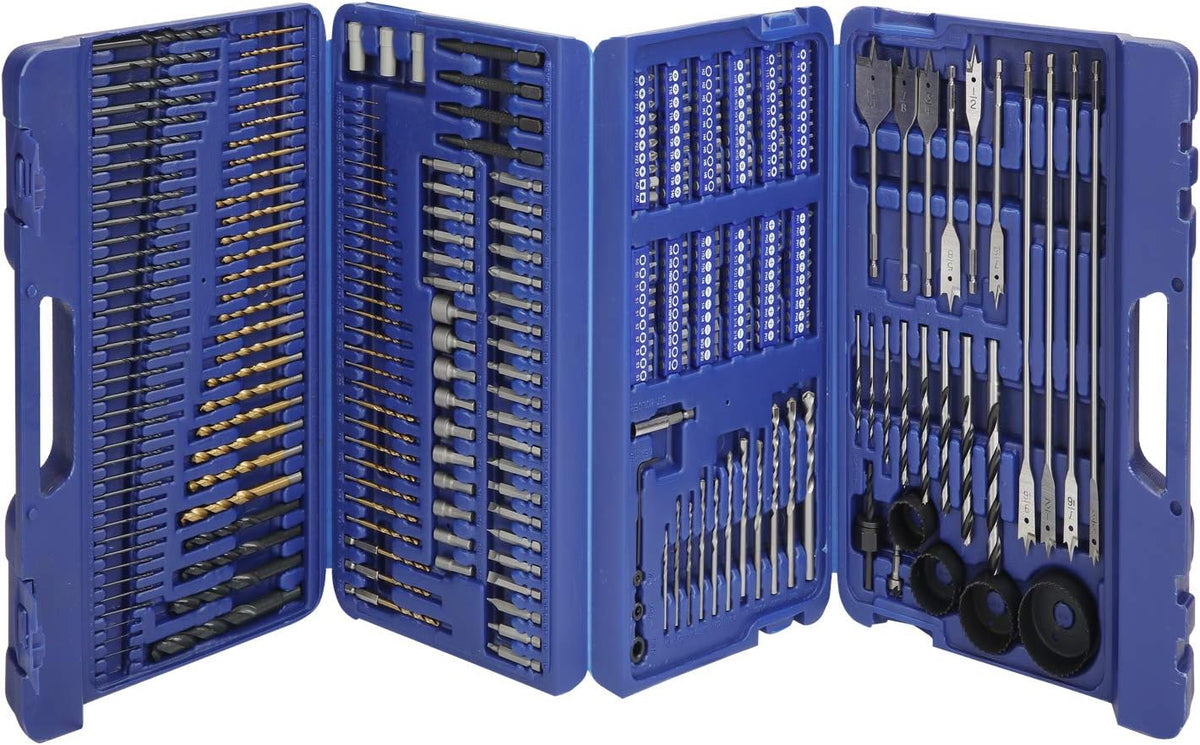 300-Piece Drill and Driver Accessory Set with Storage Case M548369