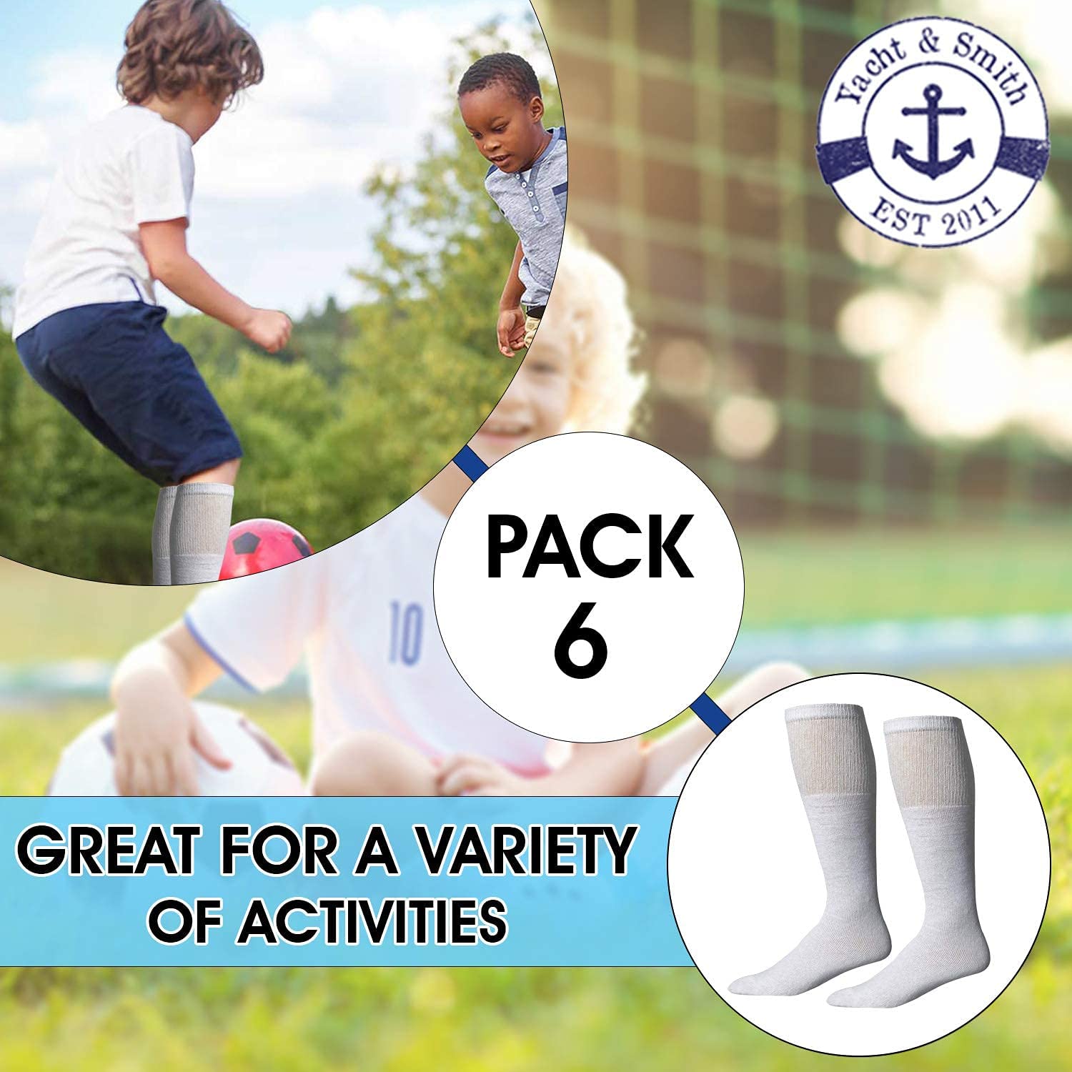 Cotton Tube Socks Bulk Pack X22348